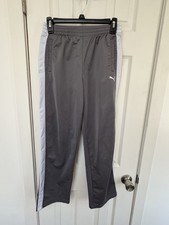 Boys Puma Grey Sweatpants Size Large