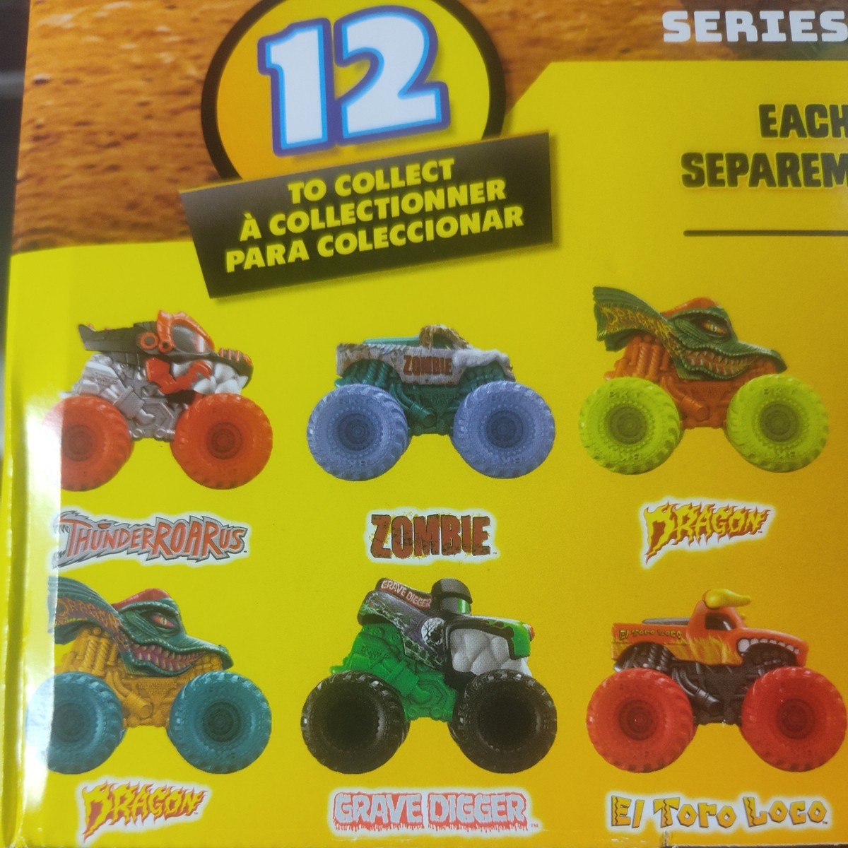 2025 Monster Jam Mini Jams Series 19 Complete Set of 12 Sealed | eBay