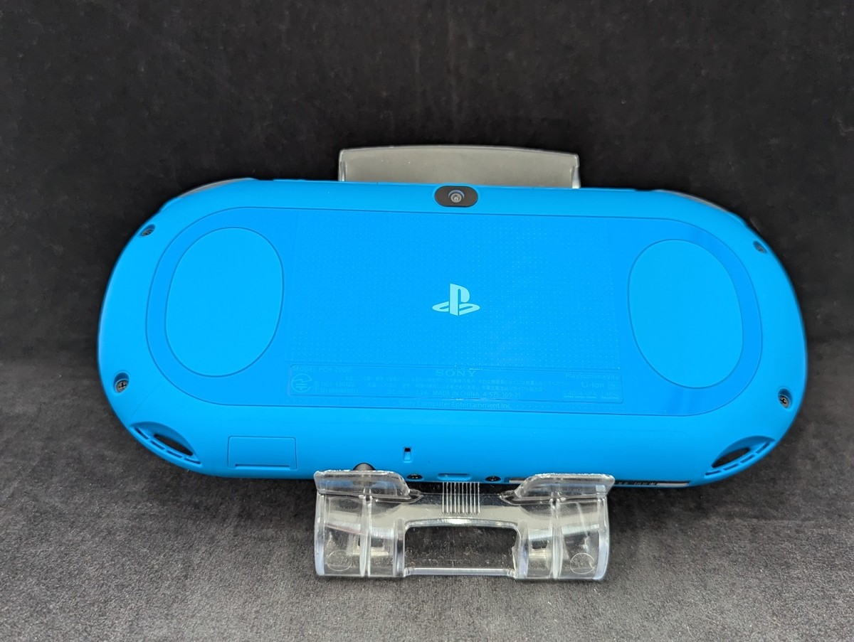 L3465 Ship Free Sony PS Vita PCH-2000 console Aqua Blue PSV