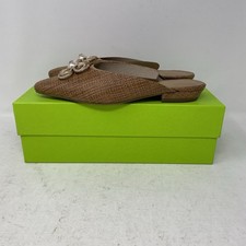 Sam Edelman Jayden Cuoio Weave Mules Women's Size 5.5M