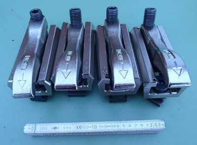 4 LENZKES Spannhebel Kraftspanner Spannpratze Kompaktspanner Spannmittel Spanner