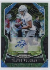 2019 Panini Prizm Rookies Green Scope 29/75 Travis Fulgham #359 Auto 1cx3