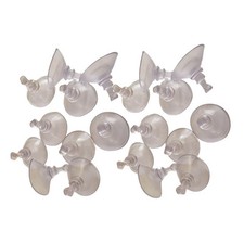 20 x Suction Pads Campervan Thermal Blinds Sucker Cups Transparent Disks