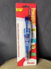 Vintage Pentel Presto! Correction Tape 4mm Width Refillable Cartridge Retactable
