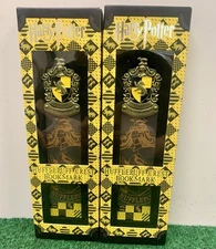 (2) Harry Potter Hufflepuff Crest Bookmark Noble Collection NIB Christmas Gift