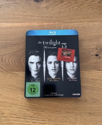 Die Twilight Saga 1-3 inkl. Sammelkarte Blu-ray Limited Edition