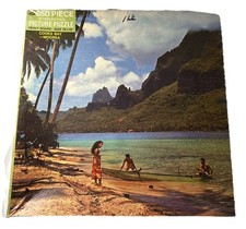 Cooks Bay Moorea Pan America 650 Piece Puzzle Vintage Made in USA