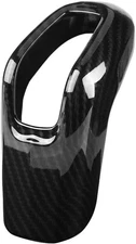 Fydun Shifter Knob, Gear Knob Frame Cover normal, Carbon Fiber Style 