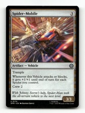 Spider-Mobile 174 Uncommon Marvel's Spider-Man Magic: The Gathering Near Mint