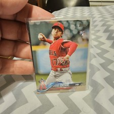 Shohei Ohtani Topps Pitching Rookie Card US1