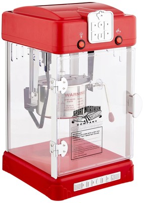 Pop Pup Popcorn Machine - 2.5oz Popper with Stainless-Steel Kettle, Serving T...