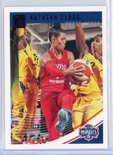 2019 Panini Donruss WNBA 68 Natasha Cloud Purple Press Proof 44/99