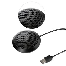 Durable USB Game Microphone Pickup Mic Clear Sound with Anti Slip Mat