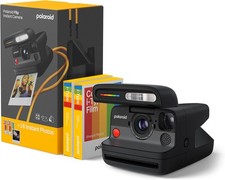Instant Camera Polaroid Flip with Color Film Bundle 16