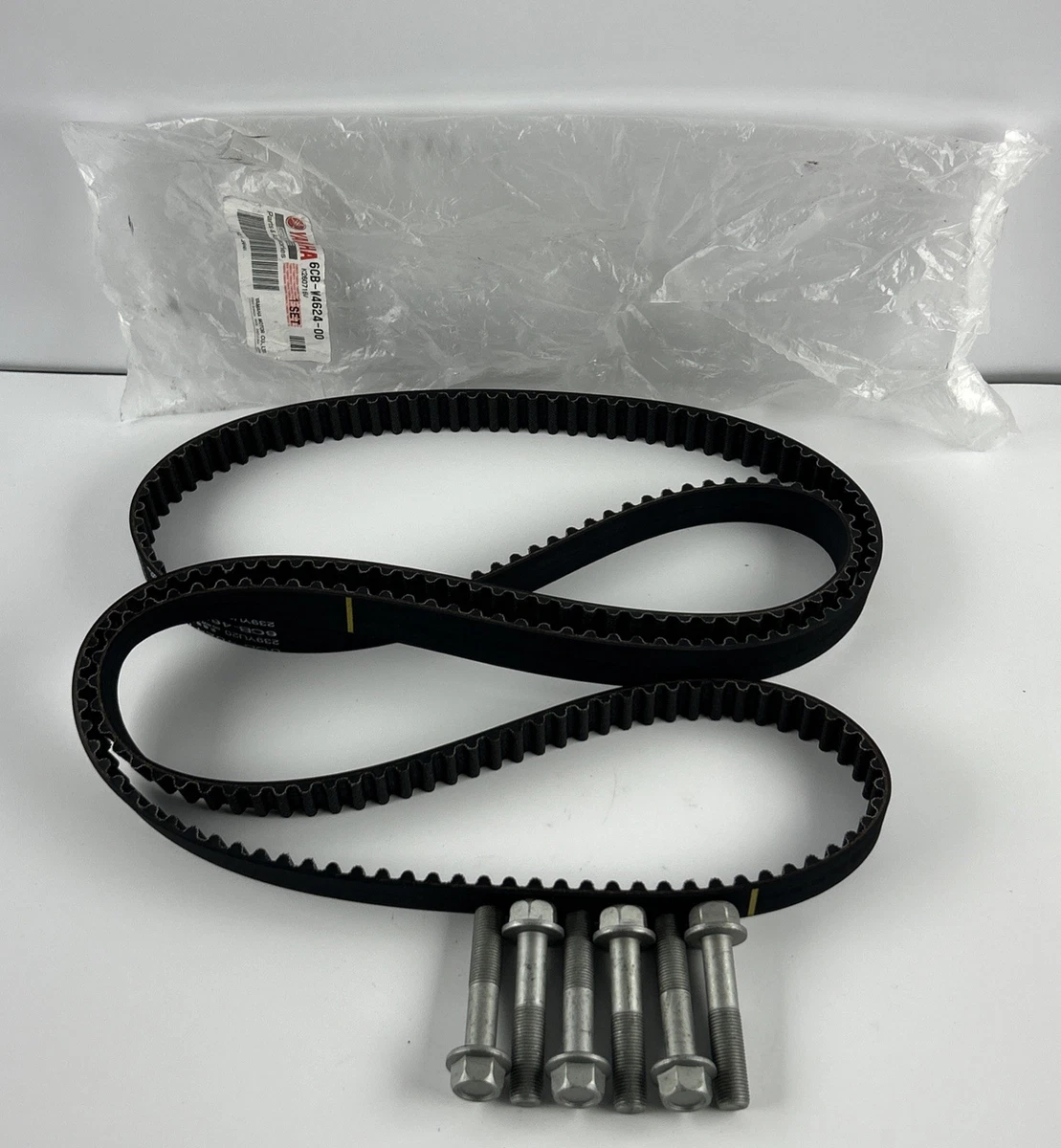 Genuine Yamaha BELT (WITH BOLTS) 6CB-W4624-00-00 photo 1