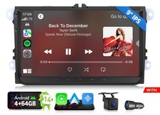 Android 14 Car Stereo Radio Gps Nav Apple Carplay For Vw Volkswagen Jetta Passat