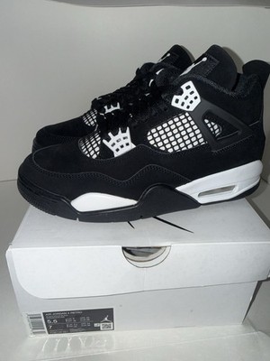 Size 5.5 - Air Jordan 4 Retro White Thunder for sale online | eBay