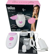 Braun Epilator Silk- pil 3 Epilator Hair Removal Shaver Trimmer Shave Trim