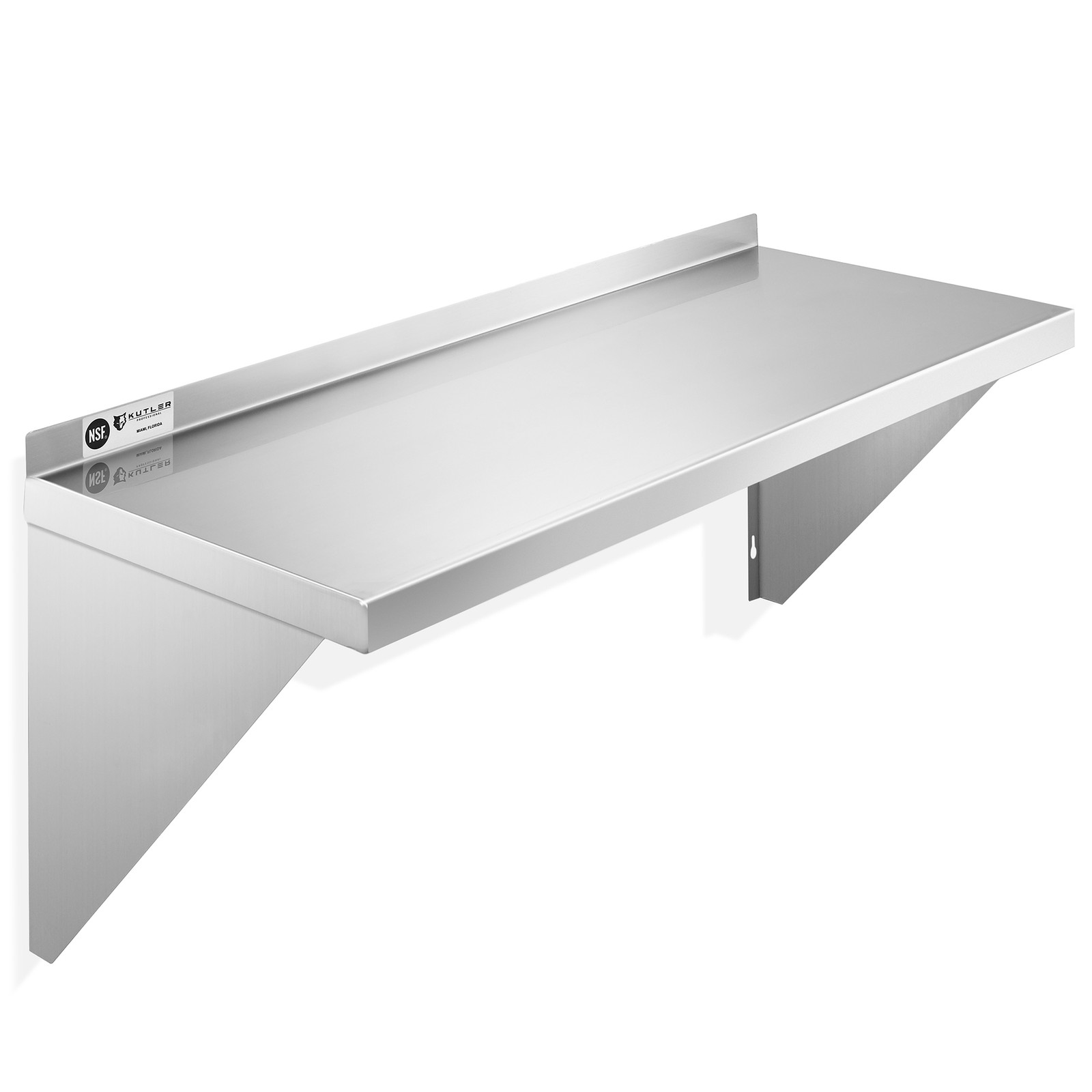 OPEN BOX - 18" x 36" Stainless Steel Shelf, NSF Commercial Restaurant Kitchen