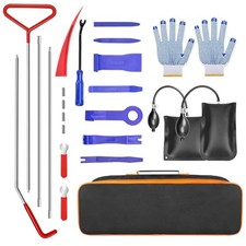 Emergency Car Unlock Tool Kit, Vehicle Repair Lock Out Set, Long Reach Puller↔