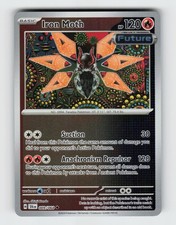 iron moth pokemon card value (69) (Holo) (JAPANESE) - Ability Thermal Reactor Once during your turn iron moth pokemon card price