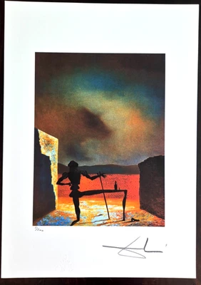 Salvador Dali - 50x35cm - Limitierte Auflage Nr. 81/200 - Bild 1 von 3