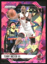 2024-25 Panini Prizm Prizms Pink Ice #142 Terry Rozier III - BSK