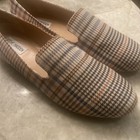 Steve Madden Plaid Flat Loafer Slip On Shoes 9M — photo 1