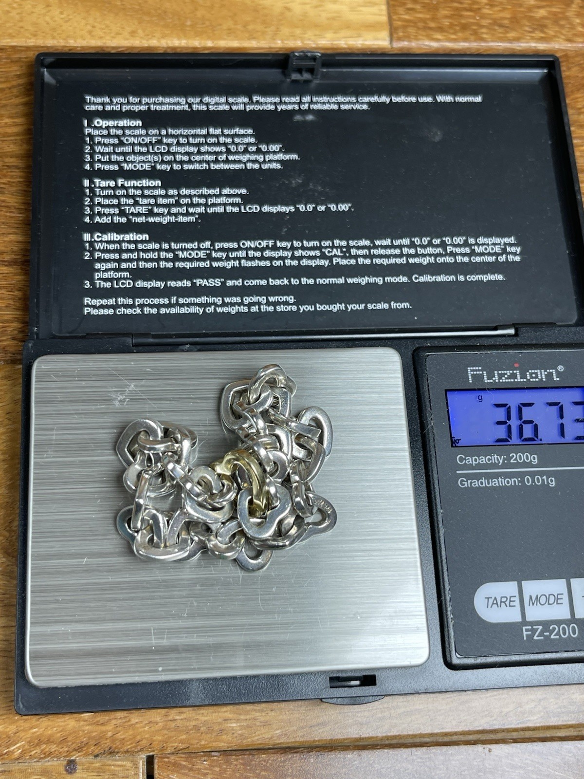 Authenticated Tiffany 18K 925 Interlocking Hearts… - image 5