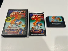 Sonic the Hedgehog 2 (SEGA Genesis, 1992) CIB Complete - Free Shipping!