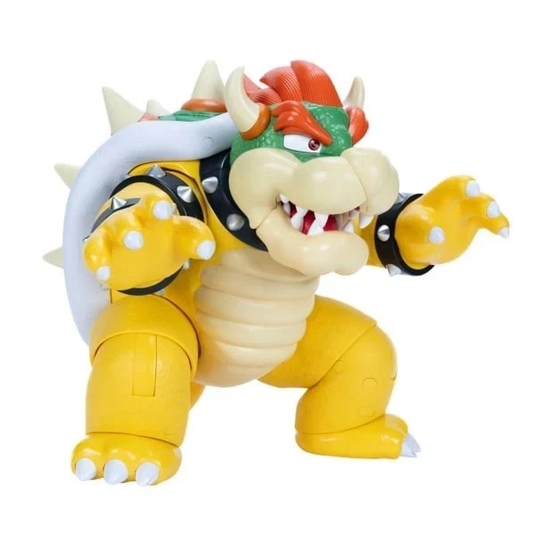 "Figura de acción Big Bad Bowser Super Mario 12"" ilumina sonidos Jakks Pacific nueva" Foto 2 de 4