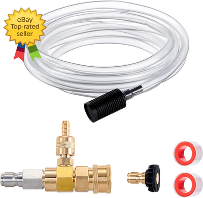 #ad Downstream Injector for Pressure Washer Power Washer Chemical Injector Kit Soap $23.02