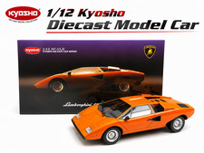 Kyosho 1/12 Lamborghini Countach LP400 orange Diecast metal model 08611P