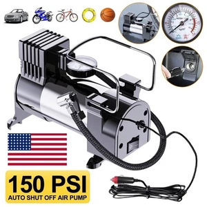 12V Heavy Duty Portable 150PSI Air Compressor for Truck Auto Tire Inflator Pump