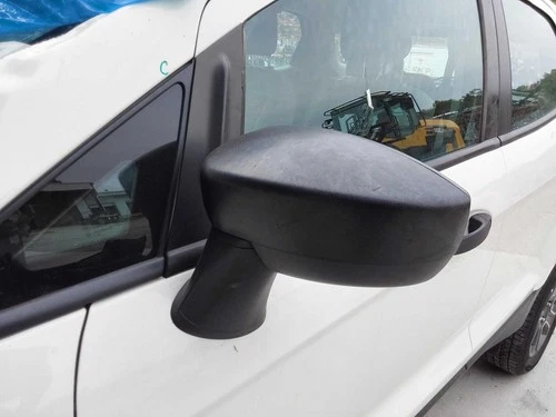 Used Left Door Mirror fits: 2018 Ford Ecosport power w/o turn signal black textu