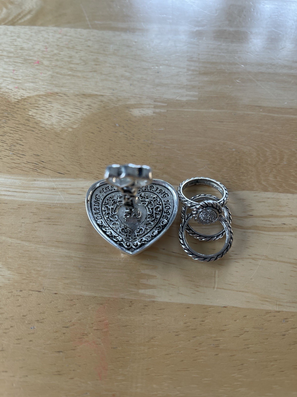 VTG 925fd Stackable Rings - image 9