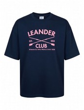 Official Leander Club Navy T-Shirt &ndash; Size 2XL Unique  Design Rowing Memorabilia