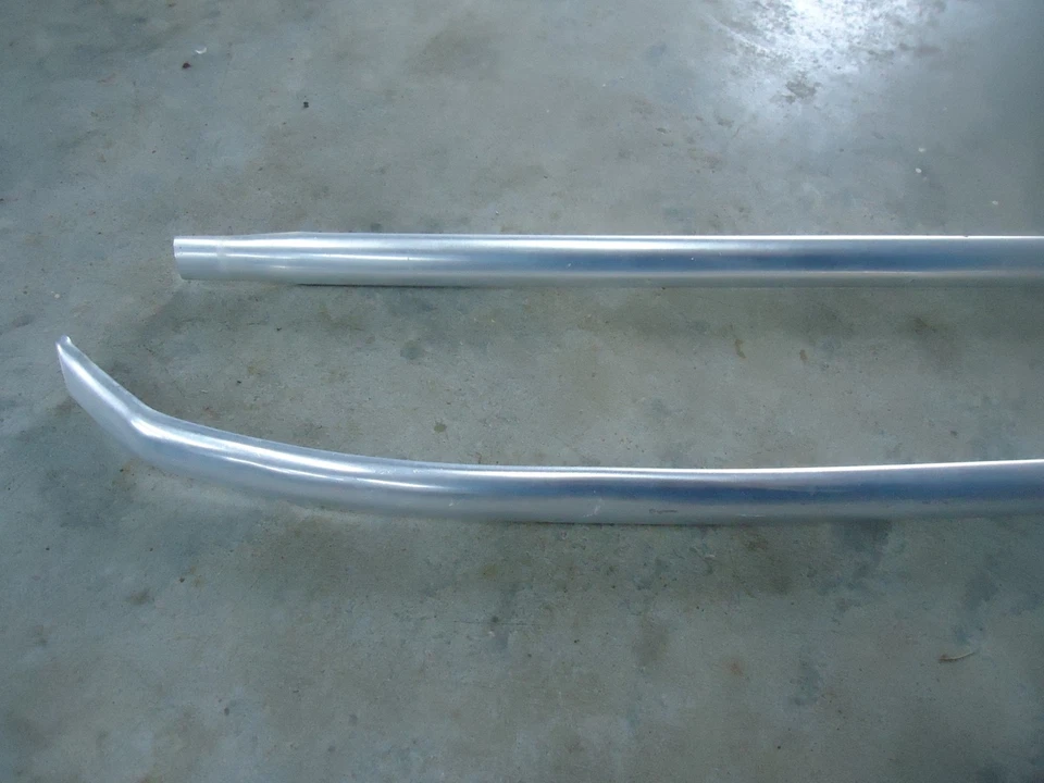 74-75-76 CHEVROLET LAGUNA S-3 HALF VINYL TOP MOLDINGS TRIM SET 1974 1975 1976 - Image 2 of 4