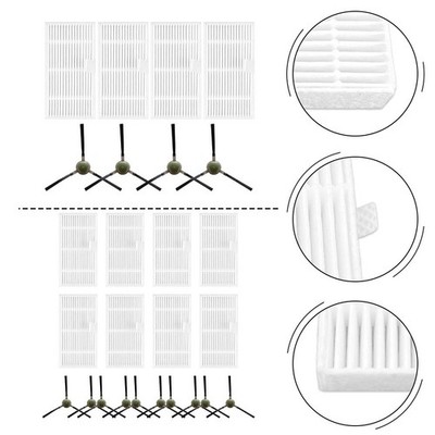 Robot Vacuum Cleaner Filters and Side Brushes for MAMNV T7S For Teendow T7S