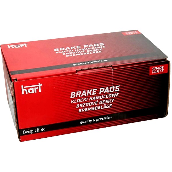 Hart 221086 BremsbeläGe Vorne FüR Peugeot 406 1.6 1.8 1.9D 11.95-10.04-image