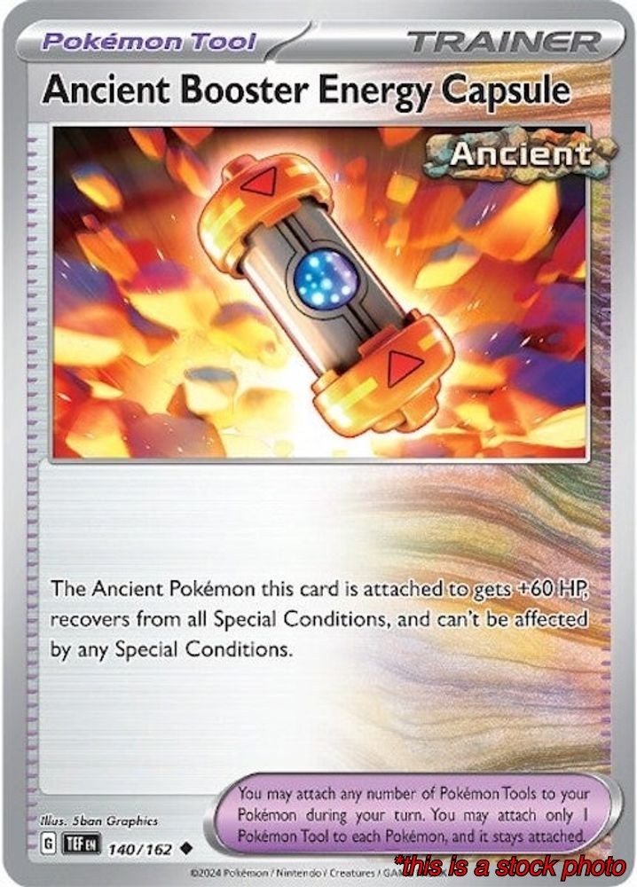 Ancient Booster Energy Capsule [Pokemon TEF - 140/162] Normal