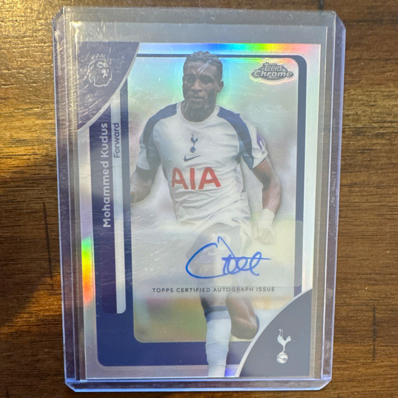 Topps Chrome 2025-26 Mohammed Kudus Auto Autographs #CA-MK Tottenham