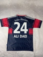 Ali Daei 24 Bayern Munich Jersey 1997 1999 Size M Retro Football Vintage Home