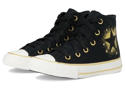 Converse Boys' Chuck Taylor All Star Shoes - Black/Gold/White
