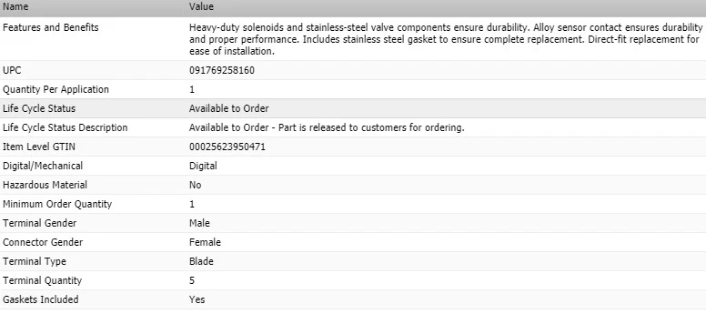 Válvula EGR tipo OEM para Chrysler Pacifica 2004-2008 V6-3,8 L Foto 4 de 4