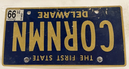 Vanity CORN MAN license plate Maize Farmer Grain Crop Rancher Agriculture Cob DE - Picture 11 of 12