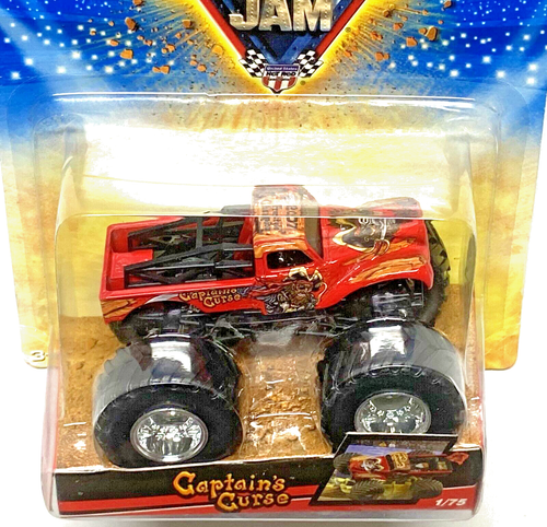 CAPTAIN'S CURSE MONSTER TRUCK 2008 HOT WHEELS MONSTER JAM #1/75 - Imagen 5 de 5