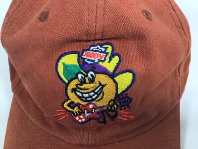 Vtg Cap Hat Youth NFL Super Bowl 34 Jamboree 2000  One Size Small Rust Red