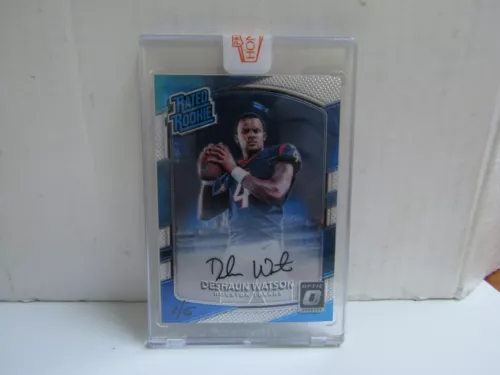 2020 Honors 2017 Optic Deshaun Watson Auto RC /5 Texans