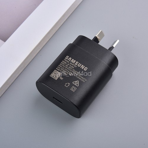 Samsung 25W Super Fast Charging Charger Adapter Cable Galaxy S21 S21 + Ultra 5G - Photo 8 sur 13